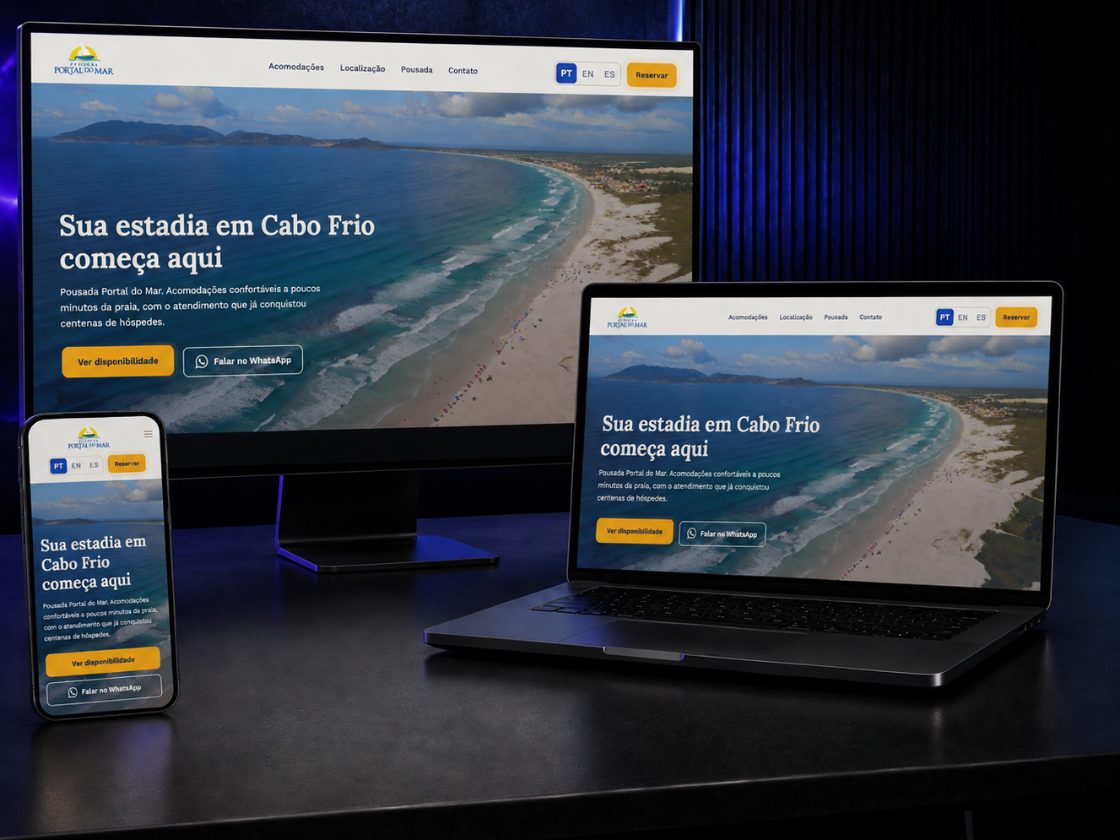 Pousada Portal do Mar, em Cabo Frio
