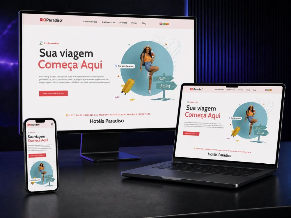 Portal de conteúdo e turismo no Rio de Janeiro