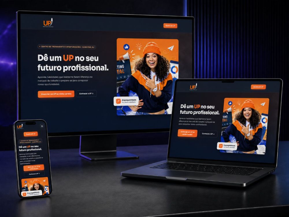 Vitrine institucional premium